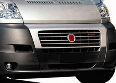 Grill i rustfrit stål til Fiat Ducato 2007-2013