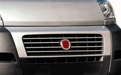 Grill i rustfrit stål til Fiat Ducato 2007-2013