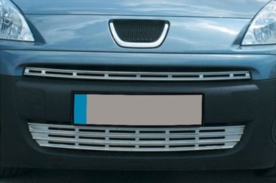 Grill i rustfrit stål til Peugeot Partner 2008-2015