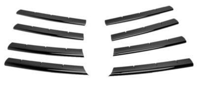 Øvre grill i rustfrit stål (Gun Metal Black) til VW Transporter T5 2003-2009