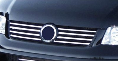 Øvre grill i rustfrit stål til VW Transporter T5 2003-2009