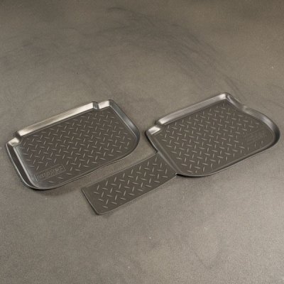 Gummimåtter bagpå til VW Caddy 2004- & 2010-2015
