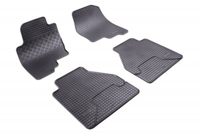 Gummimåtter Nissan Navara (D40 dobbeltkabine) fra 2005-2009