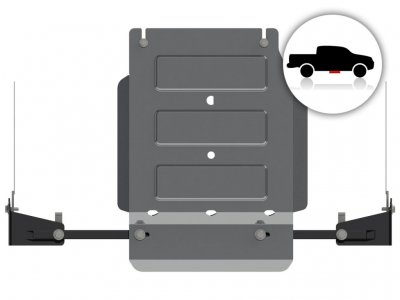 Sumpplade fordelingsboks aluminium Mitsubishi L200 2016-