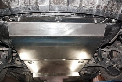 Sumpplade/motorskjuler i rustfrit stål til Jeep Grand Cherokee 2011-