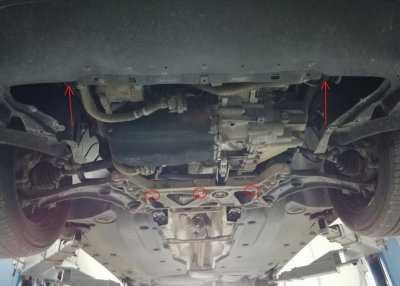 Sumpplade Skoda Kodiaq fra 2024 og nyere