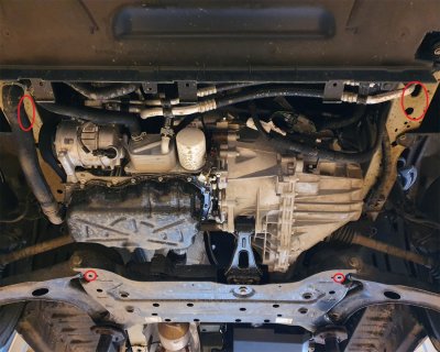 Sumpplade Ford Transit Custom fra 2018-2023 | Motor og gearkasse