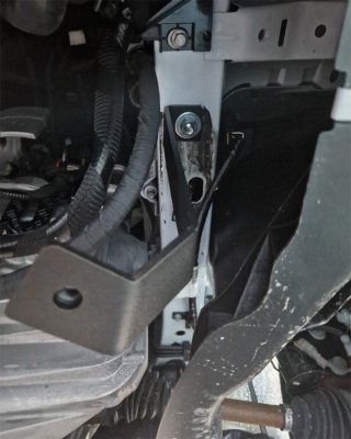 Sumpplade Ford Transit Custom fra 2023- | Galvaniseret