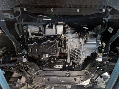 Sumpplade Ford Transit Custom fra 2023- | Galvaniseret