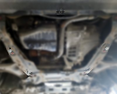 Fastgørelsespunkter til Sumpplade til Volvo V70 fra 2008-2016