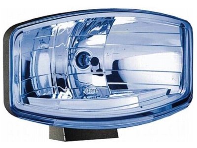 Hella Jumbo 320FF med blå glaslinse