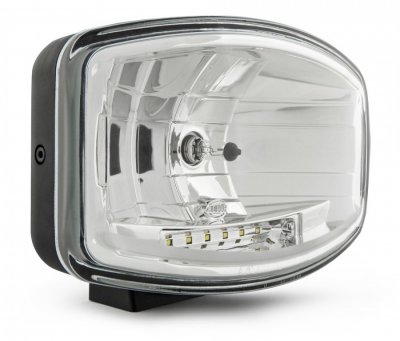 Hella Jumbo 320FF med hvid glaslinse