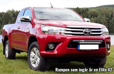 Skræddersyet håndliste til Toyota Hilux 2016-