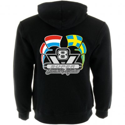 Hættetrøje/ærme Swedish Perfection i sort - S-2XL