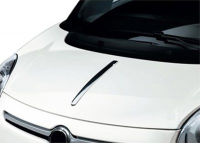 Hovedliste i rustfrit stål til Fiat 500L 2013-