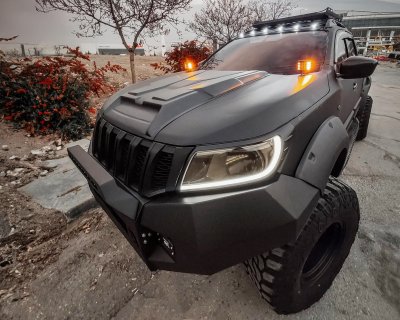 Motorhjelm til Nissan Navara fra 2016-2021