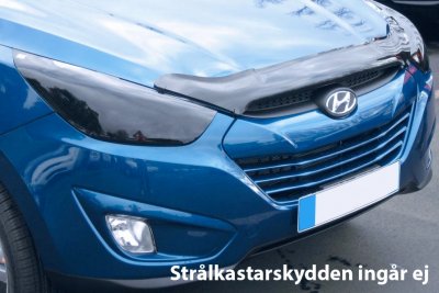 Motorhjelmsbeskytter i mørkfarvet akrylplast til Hyundai iX35 2010-2015
