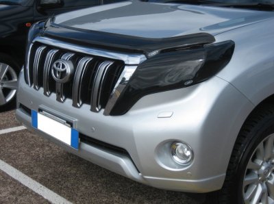Motorhjelmsbeskytter i akrylplast til Toyota Land Cruiser 150 2014-