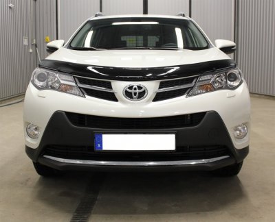 Motorhjelmsbeskytter i mørkfarvet akrylplast til Toyota RAV4 fra 2013-2018