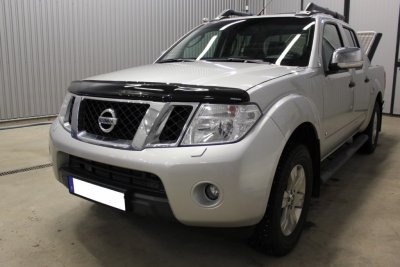 Motorhjelmsbeskytter Nissan Navara D40 Facelift 2010-2015