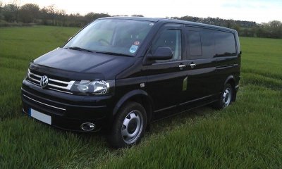 Motorhjelmsbeskytter Volkswagen Transporter T5 fra 2010-2015