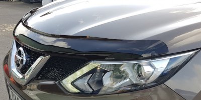 Motorhjelmsbeskytter Qashqai (Nissan) 2014-2017