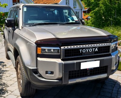 Motorhjelmsbeskytter Toyota Land Cruiser Prado fra 2024-