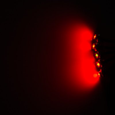 Indvendig LED Krom 12-24V 5xDiode