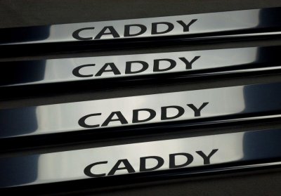 Indgangsbeskyttelse i rustfrit stål til Volkswagen Caddy 2016-