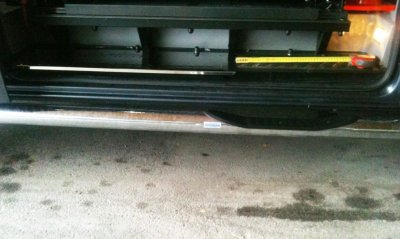 Trinbræt i rustfrit stål til Volkswagen Crafter fra 2006-2016