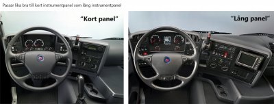 Bord til Scania G-Serie fra 2007-2009