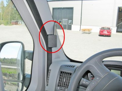 Mobilholder Jumper (Citroën) fra 2007-