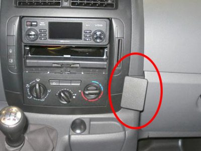 Mobilholder til Toyota Proace fra 2013-2016