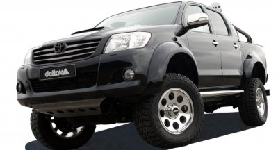 Kropshøjdeforøgelse 100 mm til Toyota Hilux 2016-