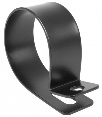 Spændebeslag sort Ø60 mm