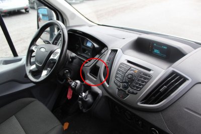 Knapkonsol til Ford Transit fra 2014-