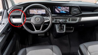 Afbryderpanel til Volkswagen Transporter T6.1 fra 2020-2024