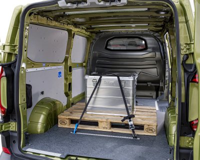 Komfortvæg Ford Transit Custom fra 2023- | Med vindue