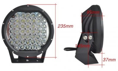 Komplet ekstra lyspakke - 3 LED ekstra lys Elite 225W