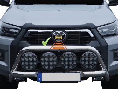 Lav frontbøjle Toyota Hilux fra 2020- og nyere