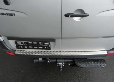 Lastskydd i Durkaluminium till Volkswagen Crafter från 2006-2016