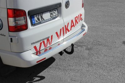 Lastbeskytter i rustfrit stål til Volkswagen Transporter Caravelle Multivan T5 fra 2003-2015