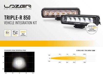 Ekstralys-pakke Lazer Ford Ranger XLT fra 2023-