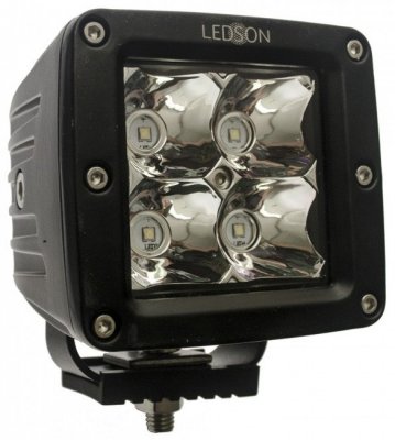 LED hjælpelys 80x75 mm 10-30 V