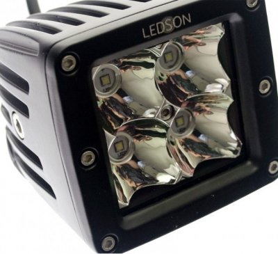 LED hjælpelys 80x75 mm 10-30 V