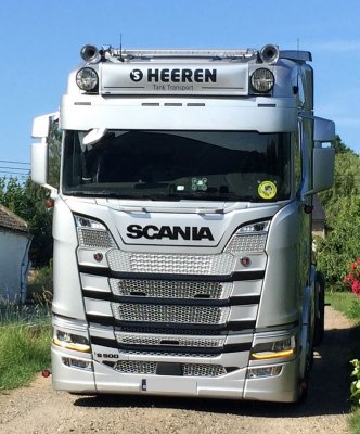 LED-positionslys i gul til Scania Next Gen fra 2017-