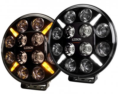 Ekstra lys LED Pollux9+ Gen 3 - 218 mm - 120 W | Lysmønster: Spot Beam