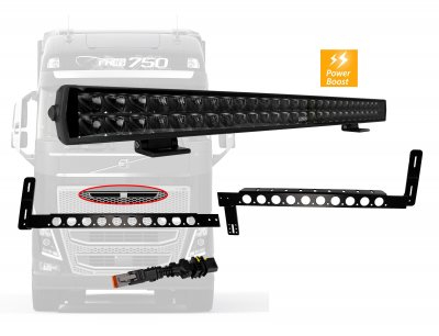 Leddelt rampe Alfa 30" Powerboost til Volvo FH Version 4 fra 2013-2020
