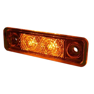 Astral LED-positionslys | Easy Fit | E-mærket, flad/rørmontering | 12-24V