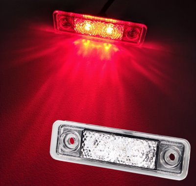 Astral LED-positionslys | Easy Fit | E-mærket, flad/rørmontering | 12-24V